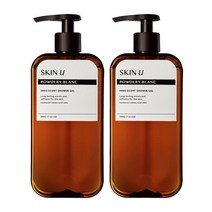 창고대개방 스킨유 이노센트 샤워젤 컴포트우디 500g 2개, 파우더리블랑