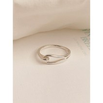 [당일발송/실버925] 제작 심플 데일리 꼬임 은반지 anchor ring