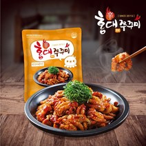 [홍대쭈꾸미] 수제양념 쭈꾸미볶음 300g 4팩 5분간편식, 약간매운맛 4팩 (300g), 4개