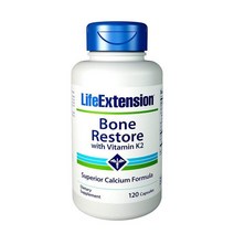 라이프 익스텐션 본 리스토어 비타민 K2 120정, 1병