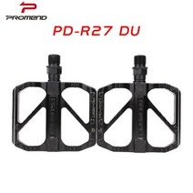 클릿페달 평페달 PROMEND Ultralight 3 베어링 페달 자전거 미끄럼 방지 풋, PD-R27