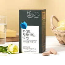 비타민하우스 파이토 멀티비타민 포 맨 60정 1병, 1개