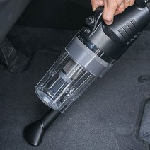 자동차용품쇼핑몰 시트 틈새 공간 강력 흡입 차량용 유선 청소기 블랙 차량악세사리