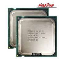 2 개 인텔 코어 쿼드 Q8400 2.6 GHz 스레드 CPU 프로세서 4M 95W LGA 775, 한개옵션0