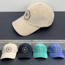 캐주얼 골덴 SRC 볼캡 야구모자 커플 남녀공용 캡모자 데일리 코디룩