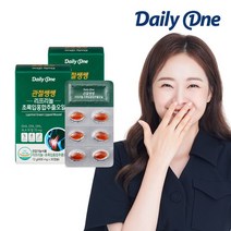 데일리원 관절 쌩쌩 리프리놀 초록입홍합 추출 오일 2통, 없음