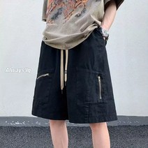 카고 반바지 남 여름 5부 바지 카고 팬츠 코디남 반바지 완전 두꺼운 순면 트윌