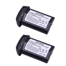 캐논 Canon EOS 1D Mark 3 III 1DX Mark 4 IV 1DX DSLR 디지털 카메라 용 2Pc 11.1V 3200mAh LP E4 LP-E4 E4N 리튬 이온