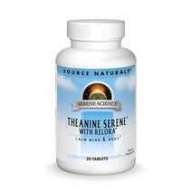 Serene Science 테아닌 세린 Relora 마그네슘 및 가바 함유 30정 미국직송 334345, 30 Tablets