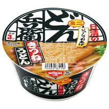INCAPE 돈베이 유부우동 키츠네우동 미니(서일본)닛신컵라면 라멘