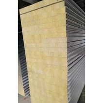 샌드위치판넬 강판 주문제작 야외 경량 그라스울 조립식 징크, 짙은 회색