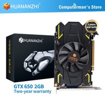 가성비 HUANANZHI 그래픽 카드 GTX 650 960 970 2G 4G GT 220 1030 1G 2G RX 550 560 4G 비디오 카드 GPU GDDR4 GDDR5, GTX 650 2G