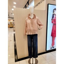 꼼빠니아 진주방울 프릴 후드점퍼