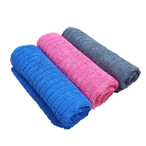 (미소진) 극세사 경편바둑걸레 극세사손걸레 초극세사 청소타올 주방행주 요술 이지타올, 블루 40X60