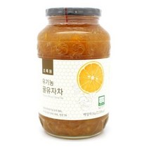 초록원 유기농 꿀 유자차, 1kg, 2개