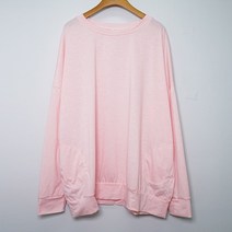 빅걸스토리 여성 빅사이즈 7컬러 오버핏 데일리 심플 루즈 긴팔티셔츠