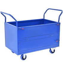 산업용 대형핸드카트 폴딩 바스켓 물류 대차 끌차, C