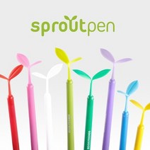 새싹펜(sprout pen) //디자인볼펜/독일산잉크/필기구, YELLOW