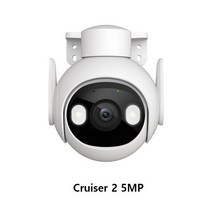 무선홈캠 강아지홈캠 PTZ카메라 IP카메라 홈캠 펫캠 IMOU 크루저 2 5MP 와이파이 360 ° 야외 보안 스마트 추적 인간 감지 야간 투시경 양방향 대화, 2.Cruiser 2 5MP  미국 플러그36mm