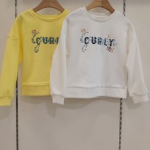 컬리수 부평점 @@ 깔끔하고 고급스러운 그린 플라워 크롭맨투맨
