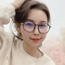 [라피던트] 키키 가벼운 투명 사각 뿔테 블루라이트 차단 안경 (C8801)