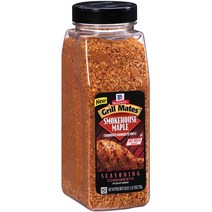 McCormick 맥코믹 매코믹 그릴메이트 스모키하우스 메이플 시즈닝 28oz Grill Mates Smokehouse Maple Seasoning
