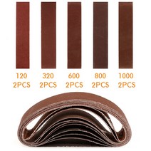 폴리싱 광택기 무선 듀얼 다기능 그라인더 미니 전기 벨트 샌더 15고정 각도 DIY 연마 머신 파워 디스크 도, Abrasive belt 10pcs, UK