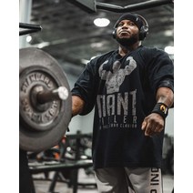 GASP GIANT 오버핏 에디션 반팔 티셔츠 짐웨어 가스파리 GASPARI 헬스 보디빌딩 피트니스