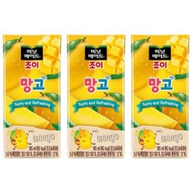 코카콜라 미닛메이드 조이 망고맛 195ml 128개 조이 망고 주스