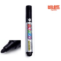 문화 1P 화이트보드 마카 마커 펜 블랙 화이트팬 미니보드마카 지워지는매직 액체분필