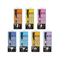 라인프렌즈 BT21 스타일핏 3색 볼펜 BALL PEN, RJ