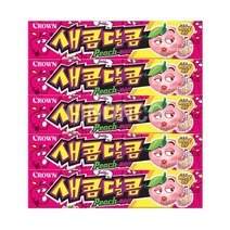 [향기좋은날] 해태제과 새콤달콤 복숭아맛 29g 사무실 어린이날 간식 무배, 10개