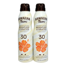 선크림 하와이안 트로피컬 선크림 클리어 스프레이 무중력 수분 SPF 30 (6oz.)LOT