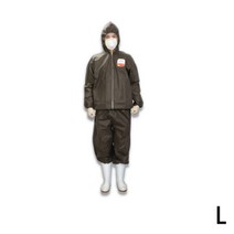 애니세이프 SBW 일회용 방진복 투피스 진회색 L 1P