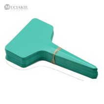 꽃집 카페 공원 명패 50PCS 저렴한 610cm 플라스틱 식물 T 유형 태그 마커 꽃, E x RH060C