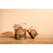 KCC 로얄우드 0.9L 프리미엄 오일스테인 스텐 투명 조색 방부목 목재 착색 발수 방부, 로얄우드 전용색상, 로얄화이트