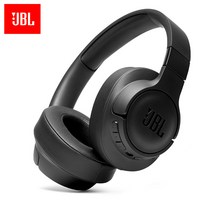 오리지널 JBL TUNE 760NC 무선 블루투스 5.0 헤드폰 소음 차단 음악 스포츠, Black, 규격 없음