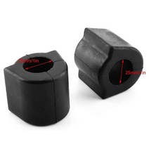 자동차 스웨이 바 스태빌라이저 링크 블랙 브랜드 뉴 부싱 핫 진자로드 인기있는 교체 고무 유용한 2 개 25mm a2123230965, 없음