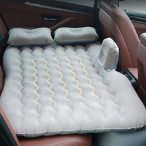 접이식 차박 캠핑 자충 트렁크 에어 매트 차량 전차종 그레이