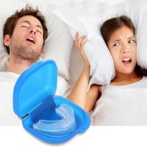 코골이 무호흡Foldable Stop Snoring 마우스 피스 수면 무호흡증 가드 Bru, 02 파란