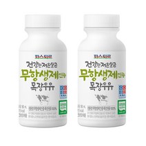 파스퇴르 무항생제인증목장우유 180ml, 24개