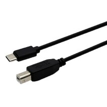 USB Ctype to 프린터 연결케이블 CM-BM C타입 프린트케이블 아이맥 맥북프로 프린터 케이블, 2M