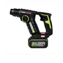 (웍스)충전로타리해머드릴 WU380S.2 20V/4.0AH, 1개