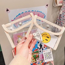 명함함 투명지갑 PVC 카드 지갑 홀더 학생카드지갑 미니