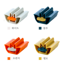 튜브 디스펜서(2p 1세트) 컬러풀 다용도 짜개 치약 핸드크림 스탠딩 스퀴저 압착기, 오렌지 2