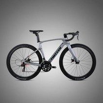 새로운 탄소 섬유 자전거 V3 RS24S 전체 숨겨진 내부 라우팅 바람 차단기 t900탄소 도로 700 38C 오일 디스크 브레이크, DarkGray+51CMXS175185CM+50knif