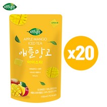 자연생각 애플망고 아이스티 190mlx20팩