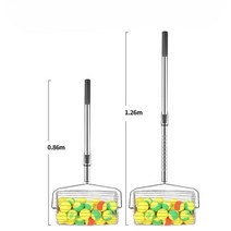 실내테니스장 테니스공 수집기 픽업기 바구니 롤러, 대형 볼피커