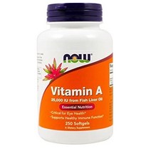 NOW Foods Vitamin A 비타민 A 250정 2개
