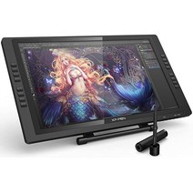XP PEN Artist22E Pro Drawing Pen Display 그래픽 모니터 IPS 모니터 8192 레벨 펜 압력 드로잉 펜 태블릿 듀얼 모니터 16개 익스프레스 키 및 조정 가능한 스탠드 21 5인치, 상세페이지 참조